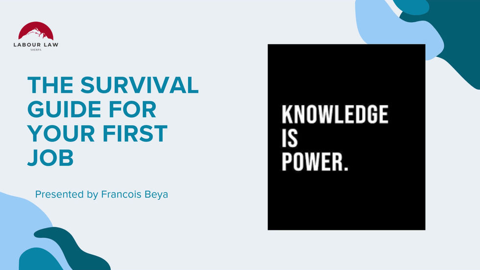 Employee Survival Toolkit